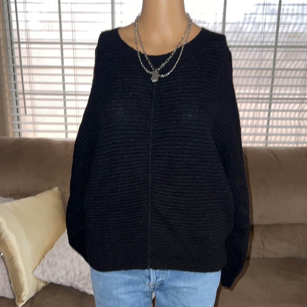 Like New Black Michael Kors Pull-Over Sweater